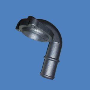 GARGANTA TERMOSTATO 18176: FORD ROCAM CODO LARGO
