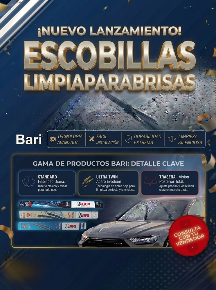 Escobillas Limpiaparabrisas